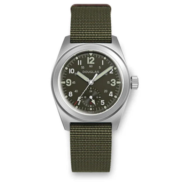 Green Outrider Professional Mecaquartz 38 Field Watch