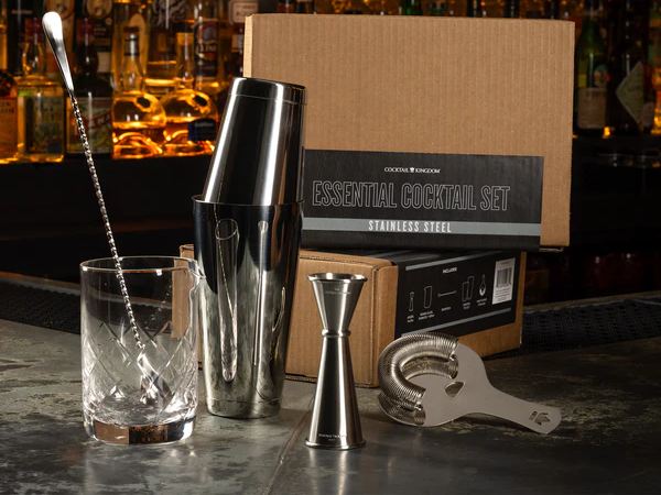 cocktail kingdom professional gift set for men home bar